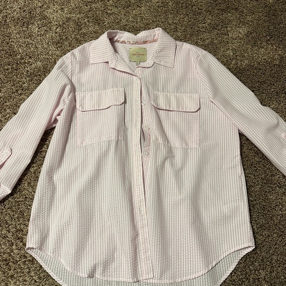 CASA CABANA BUTTON UP - Picture 1 of 4